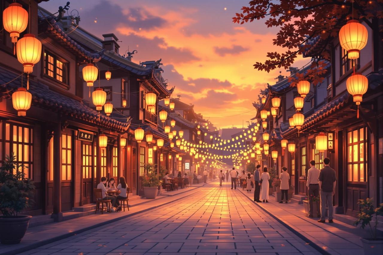 聚合夸克短剧 - 老街灯火